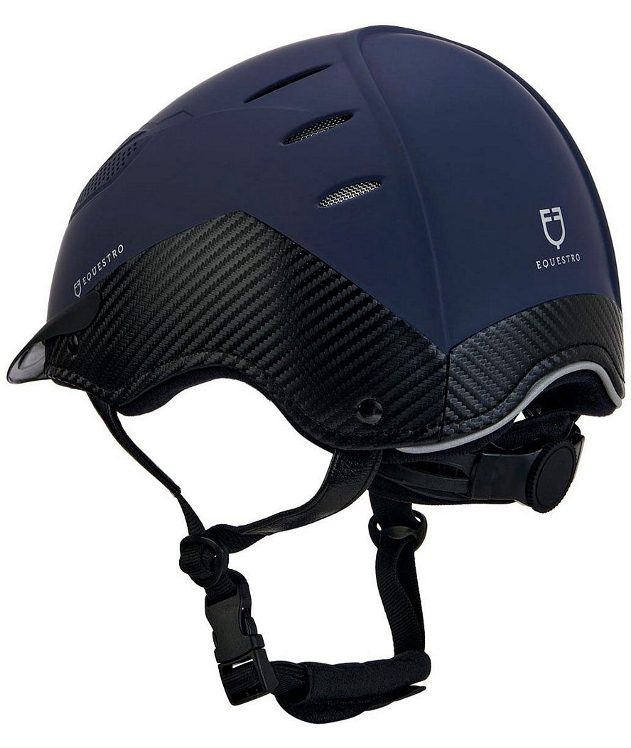 Casco da equitazione Stealth omologato VG1 regolabile e ventilato - foto 2