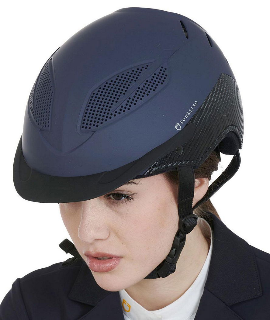 Casco da equitazione Stealth omologato VG1 regolabile e ventilato - foto 4