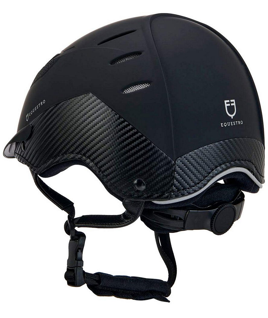 Casco da equitazione Stealth omologato VG1 regolabile e ventilato - foto 7