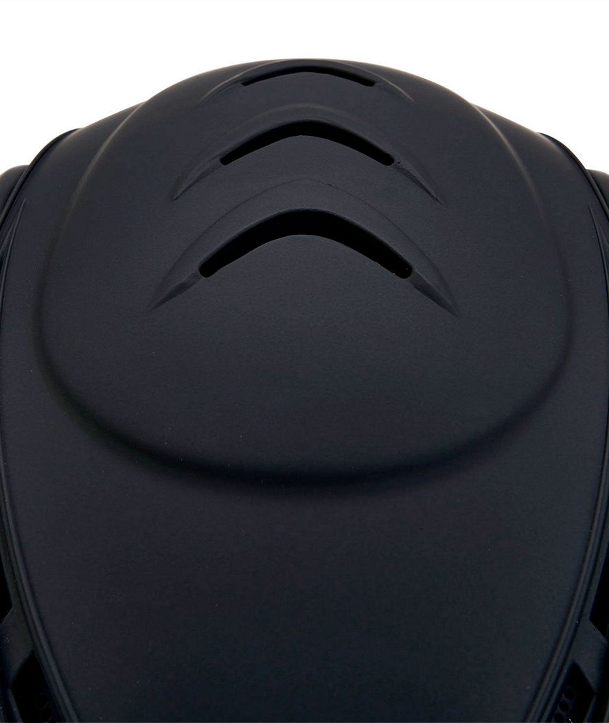 PROMOZIONE Casco da equitazione Maverick nero Omologato VG1 ventilato con rotella di regolazione S-M NERO - foto 3