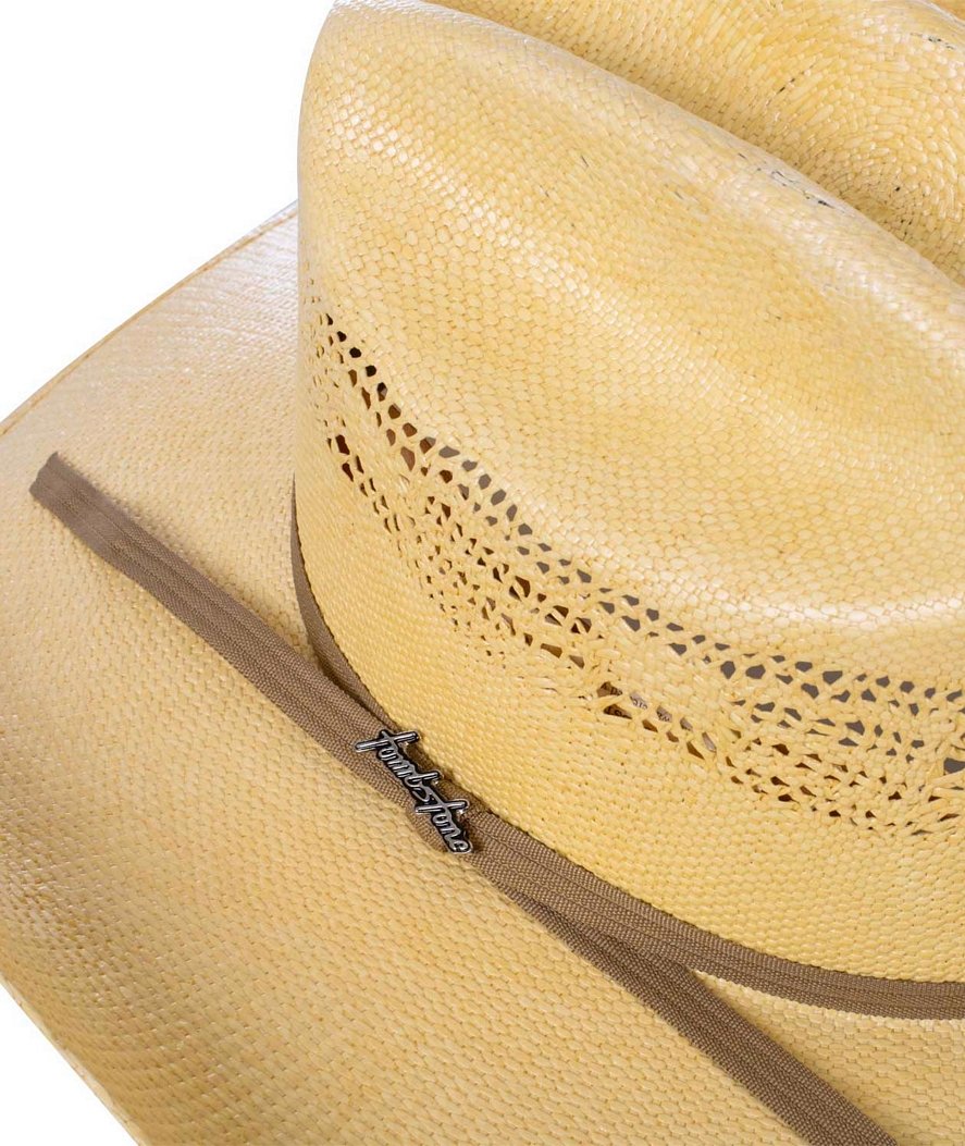 Cappello western in paglia traforata e cerata rigida qualità superiore - foto 1