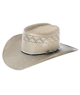 Cappello Western 30X bicolor Natama beige e grigio