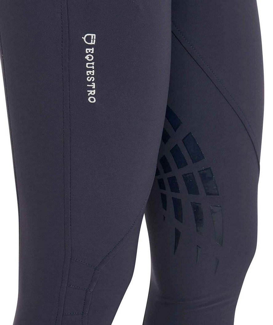 Pantaloni da equitazione donna Clio elasticizzati e anatomici con grip sulle ginocchia - foto 12