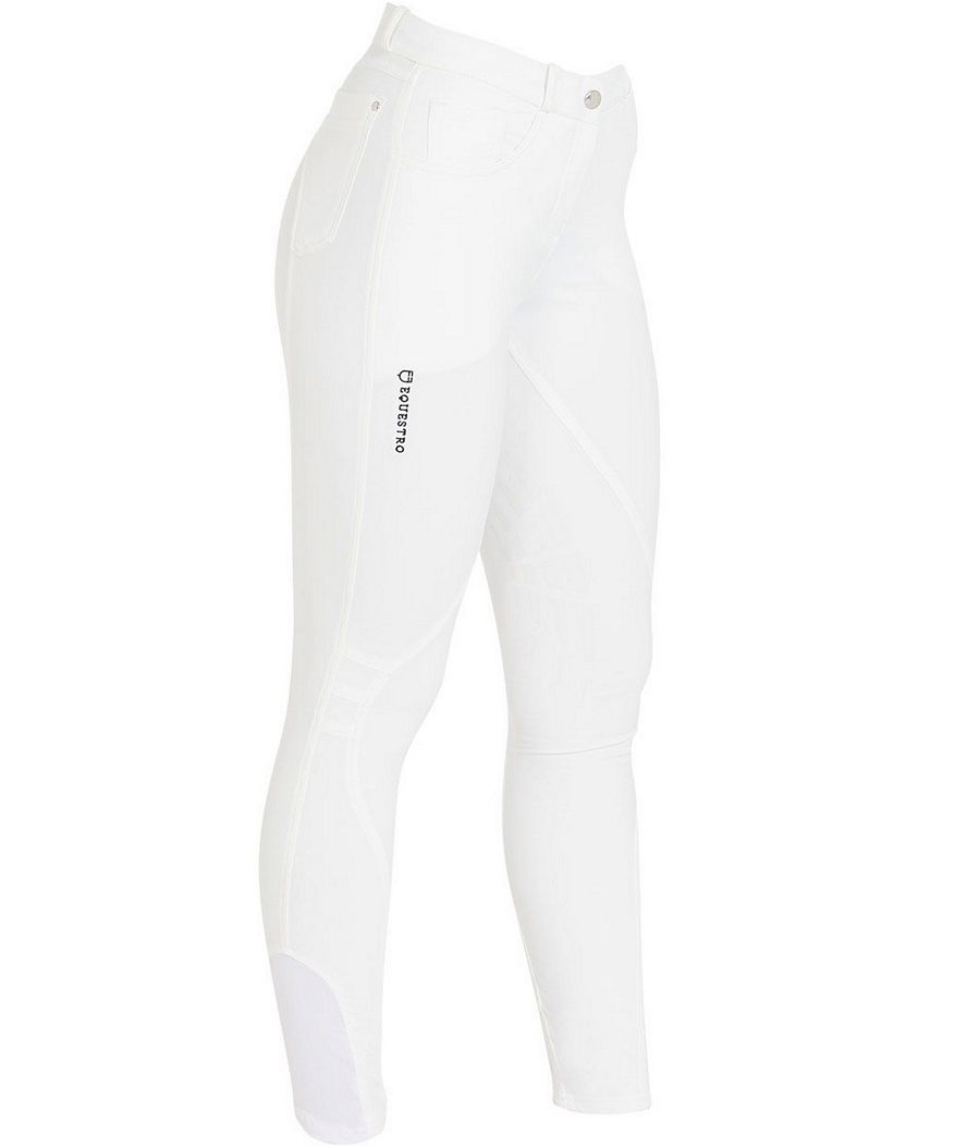 Pantaloni da equitazione donna Clio elasticizzati e anatomici con grip sulle ginocchia - foto 15