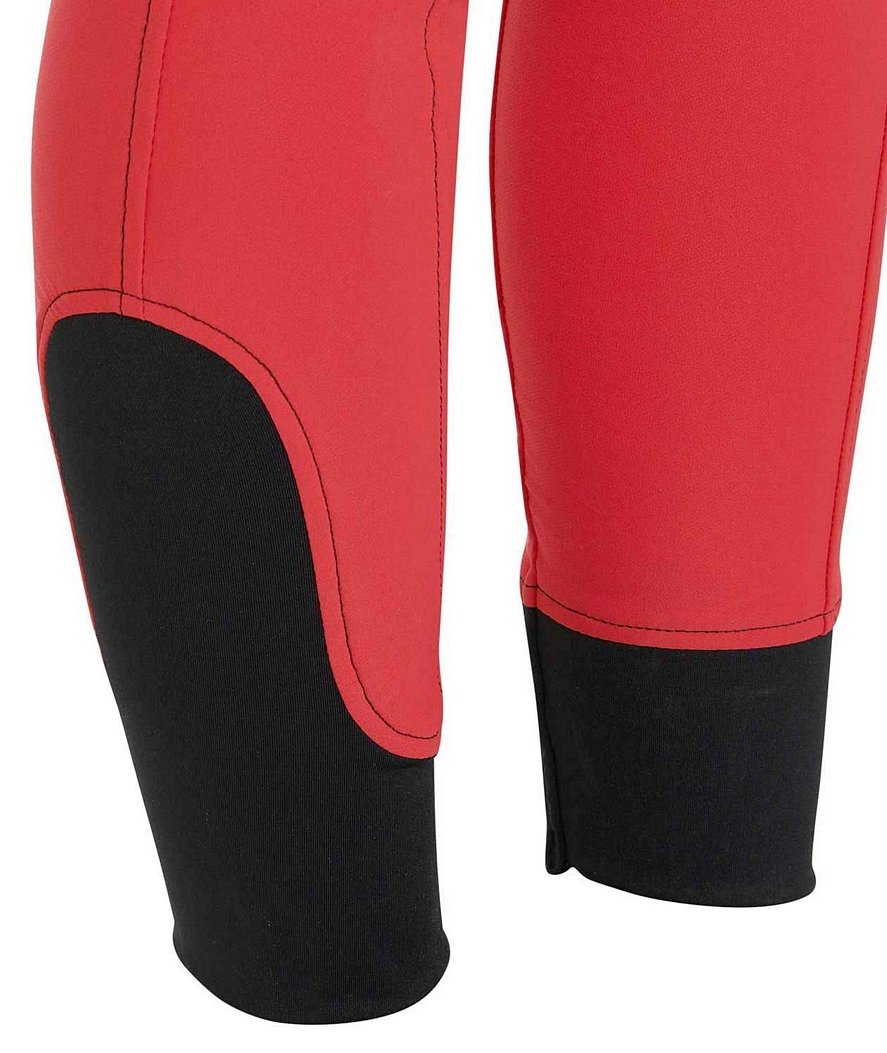Pantaloni equitazione donna Xeni elasticizzati aderenti con grip sulle ginocchia - foto 5