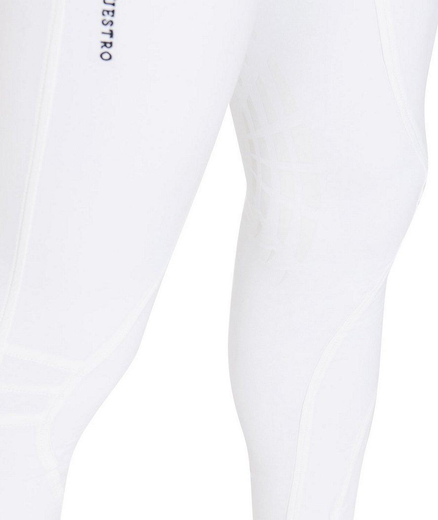 Pantaloni da equitazione per uomo modello Nestor in tessuto tecnico con grip - foto 28