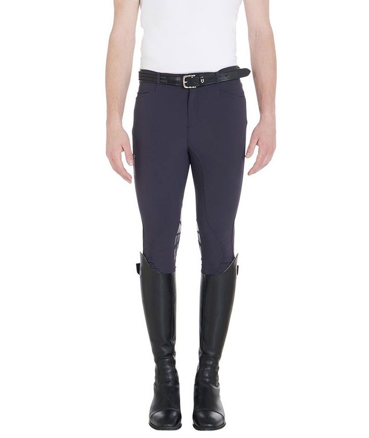 PROMOZIONE Pantaloni equitazione uomo Nestor in tessuto elasticizzato e gel antiscivolo taglia 56 ITA GRIGIO - foto 8