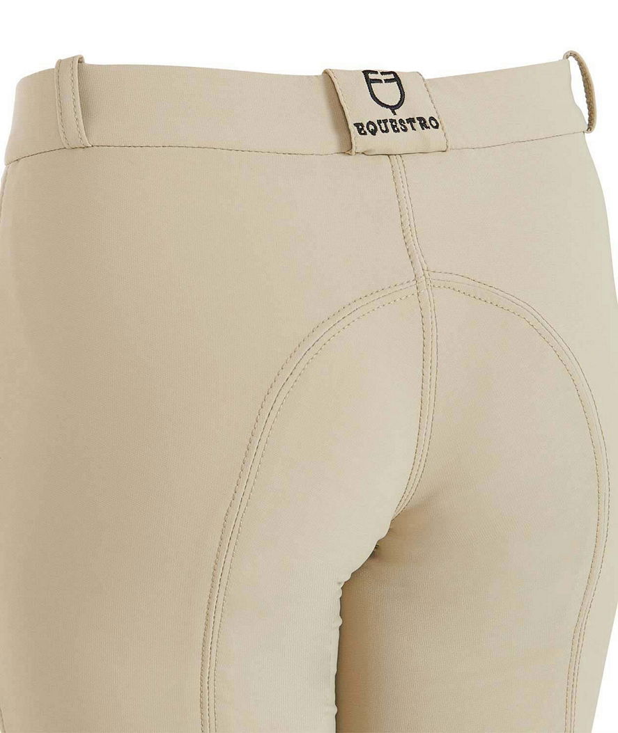 Pantaloni equitazione bambino Junior in tessuto elasticizzato e gel antiscivolo - foto 10