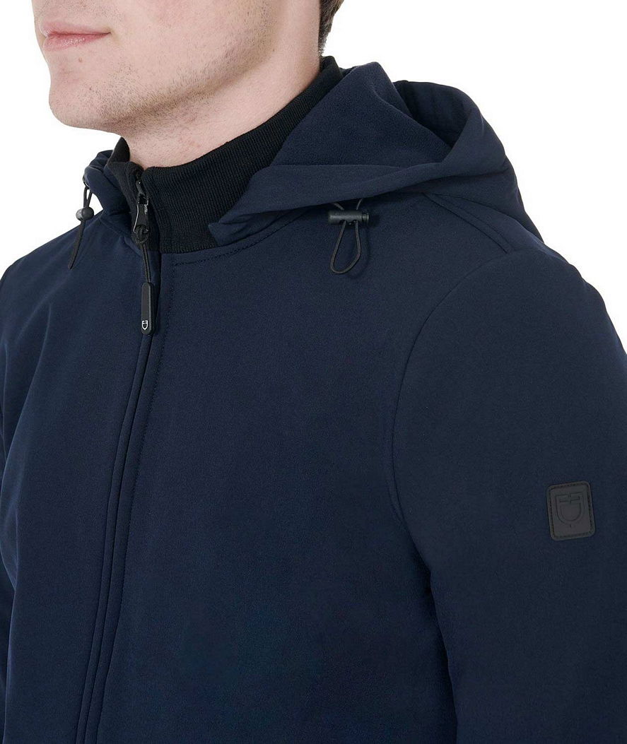Giubbino equitazione in Softshell da uomo Livigno in tessuto tecnico traspirante e interno in pile - foto 11
