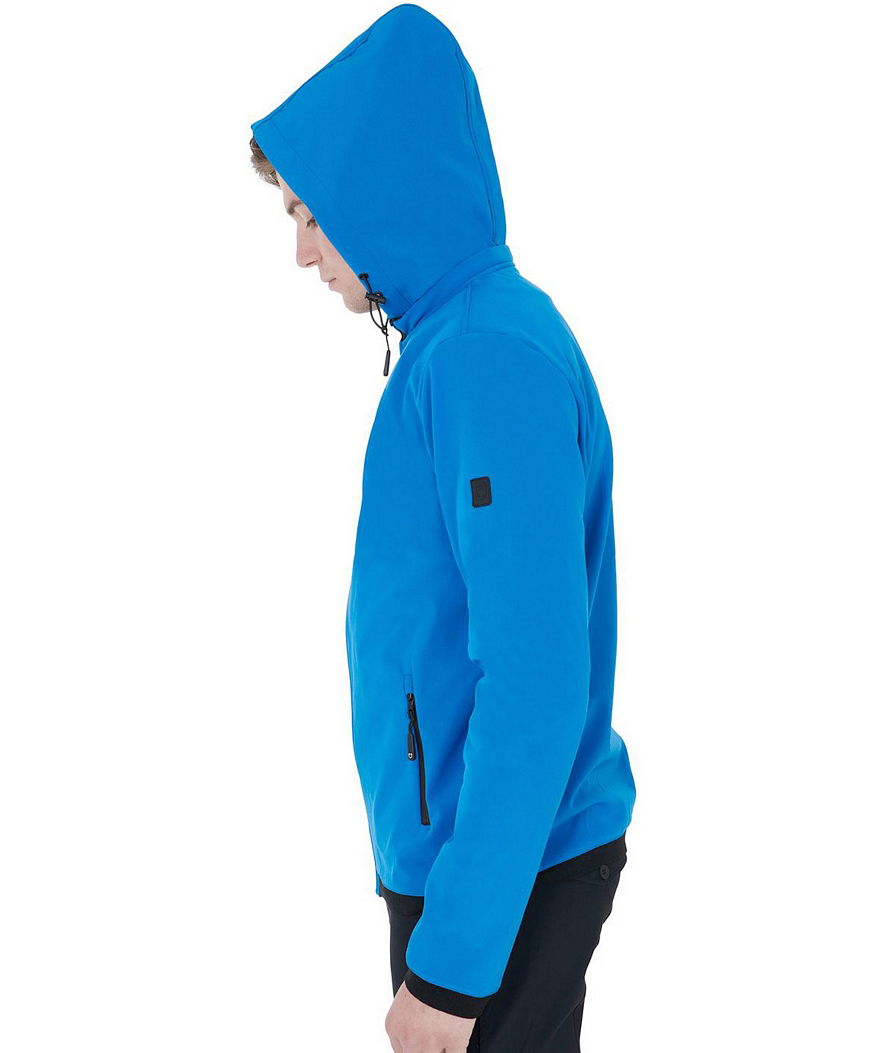 Giubbino equitazione in Softshell da uomo Livigno in tessuto tecnico traspirante e interno in pile - foto 3