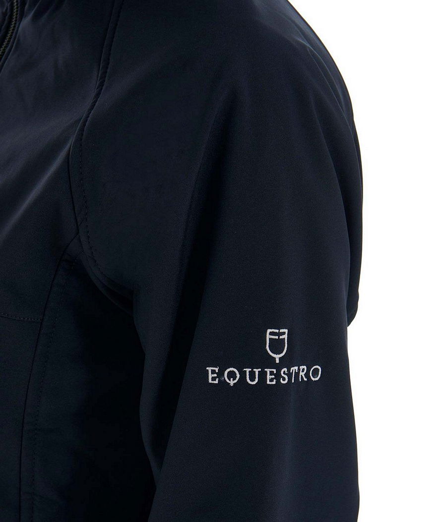 Giubbino equitazione donna in tessuto tecnico Softshell e interno in pile - foto 7