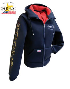 Felpa termica Kentucky manica lunga cappuccio zip