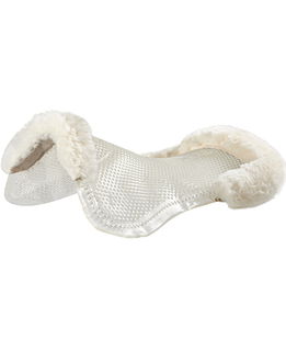 Sottosella in gel terapeutico pony con bordo in agnello