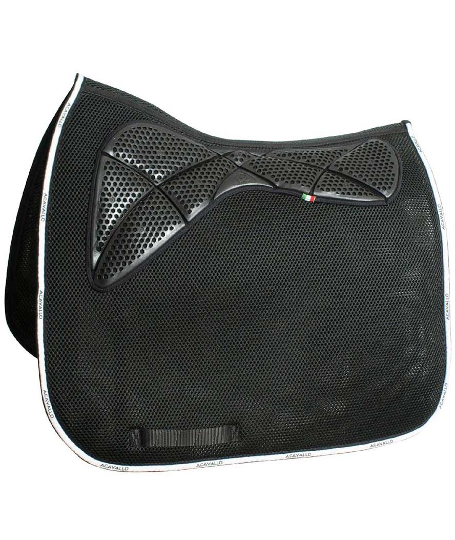 Sottosella inglese da dressage in memory foam e gel grip Spacer 3D