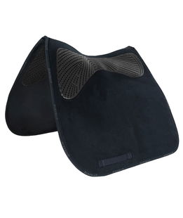 Sottosella da dressage classic withers con spine in camoscio e grip in gel termoplastico 