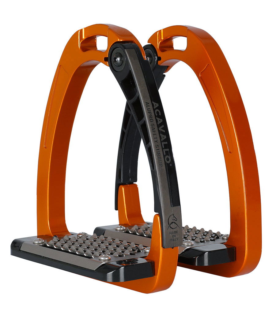 Staffa di sicurezza Arena AluPro Safety Stirrup A Cavallo in alluminio e poliammide con apertura laterale - foto 31