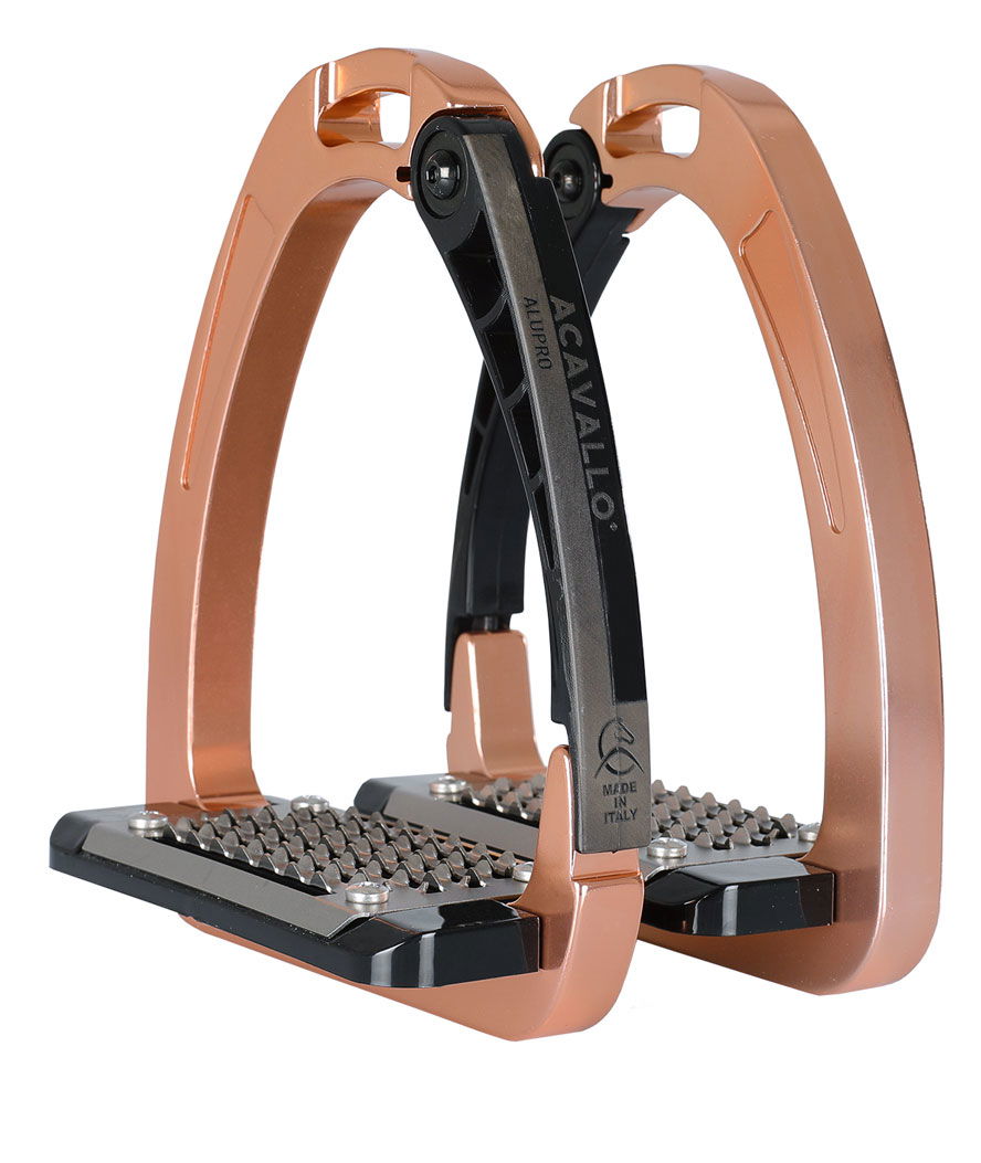 Staffa di sicurezza Arena AluPro Safety Stirrup A Cavallo in alluminio e poliammide con apertura laterale - foto 37