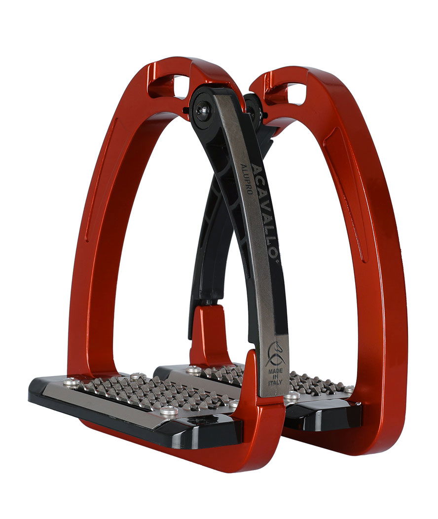 Staffa di sicurezza Arena AluPro Safety Stirrup A Cavallo in alluminio e poliammide con apertura laterale - foto 43