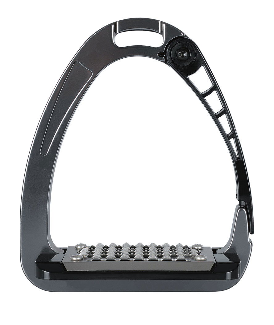 Staffa di sicurezza Arena AluPro Safety Stirrup A Cavallo in alluminio e poliammide con apertura laterale - foto 48