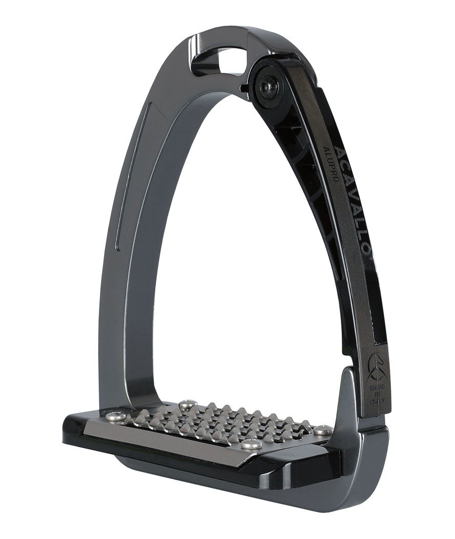 Staffa di sicurezza Arena AluPro Safety Stirrup A Cavallo in alluminio e poliammide con apertura laterale - foto 49