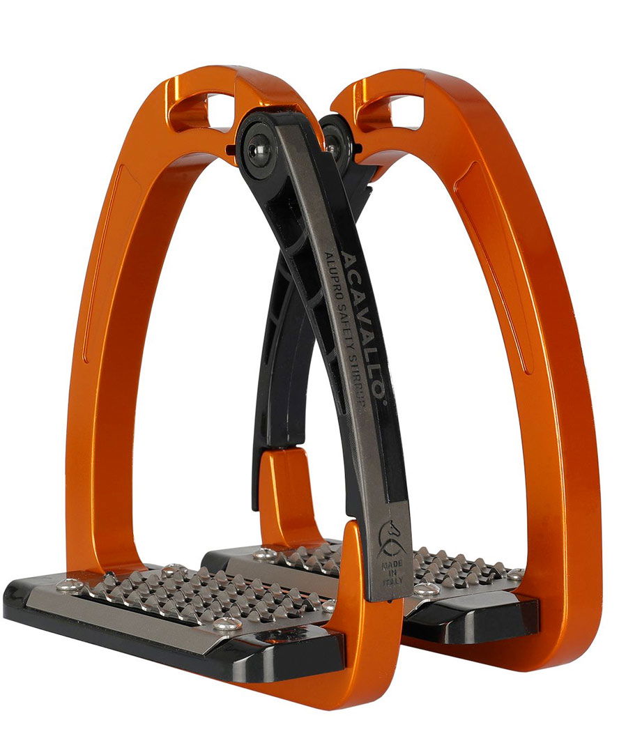 Staffa di sicurezza Arena AluPro Safety Stirrup A Cavallo in alluminio e poliammide con apertura laterale - foto 69
