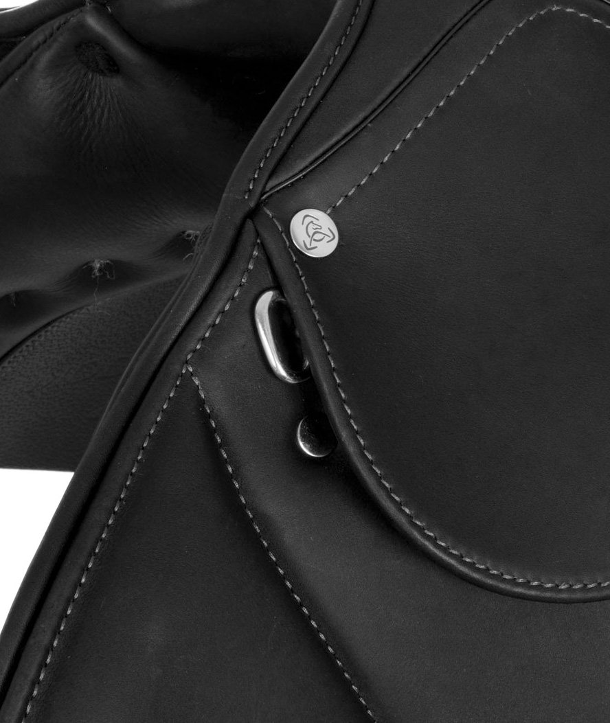 Sella da salto Modigliani ACavallo in cuoio con regolazione arcione e pelle doppiata e cuscini lana - foto 16
