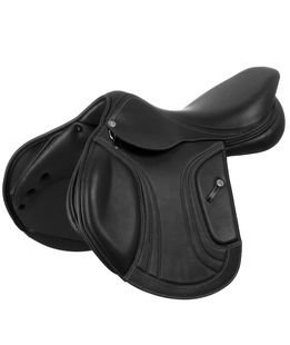 Sella KC Race 1,6 da salto con arcione in carbonio e Kevlar e cuscini in latex e memory
