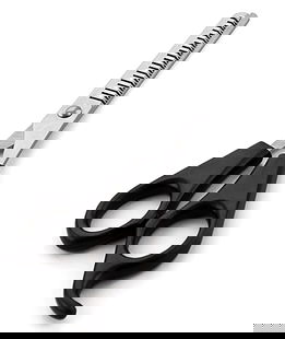 Forbice sfolti criniera manico plastica