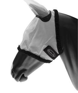 Maschera antimosche cavallo nylon copriorecchie