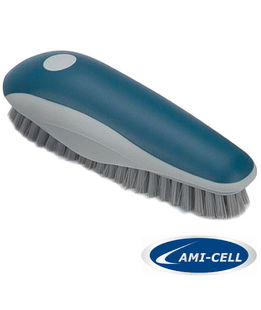 Spazzola gomma morbida setole corte