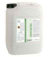 KENYAFOG Insetticida liquido a base di Piretro naturale per uso domestico e civile specifico per allevamenti e stalle 5 lt