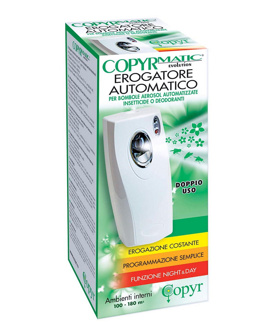 COPYRMATIC trappola insetticida con temporizzatore ideale per box, scuderie e ambienti dove vivono i cavalli - foto 1