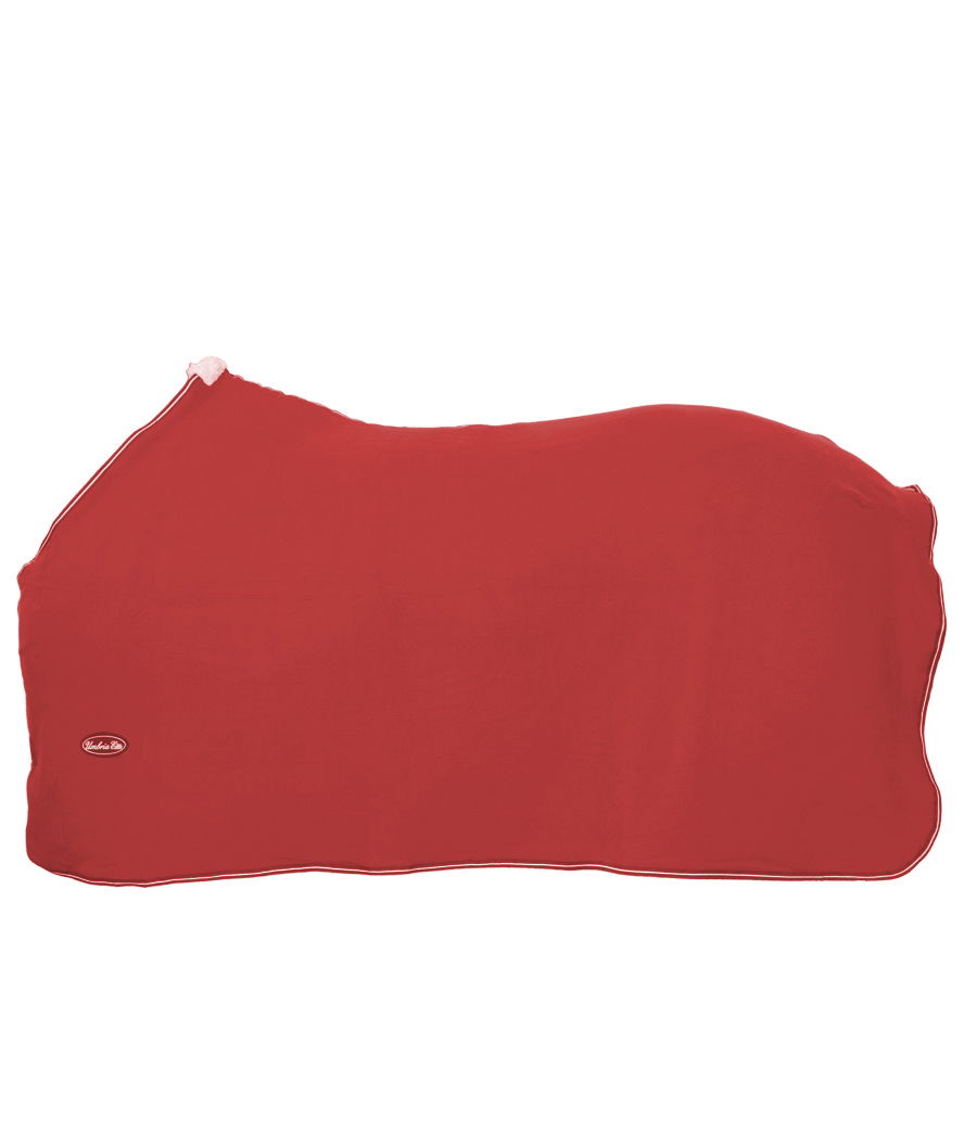 PROMOZIONE Coperta in pile con chiusura sul petto e rinforzo antifiaccatura sul garrese BLU 155 CM - foto 1