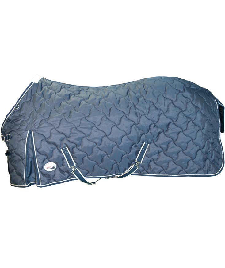 Coperta da box trapuntata imbottitura 250 g e tessuto esterno 210 denari con rinforzo sul garrese - foto 1
