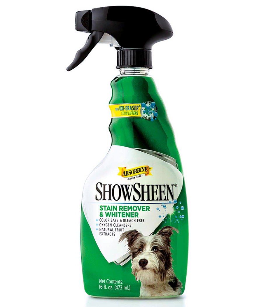 Shampoo sbiancante per cani Showsheen Stain Remover & Whitener Absorbine 473 ml