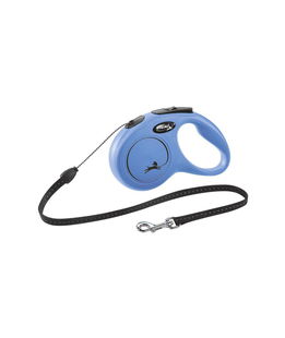 Guinzaglio per cani modello Flexi classic basic S ROYAL BLU per cani dal peso massimo di 12 kg