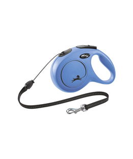 Guinzaglio per cani modello Flexi classic LONG M ROYAL BLU 8 METRI per cani dal peso massimo di 20 kg
