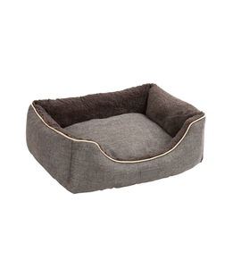 Cuccia per cani in morbido tessuto modello Samuel 60x50x17 cm
