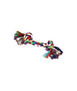 Gioco per cani a forma di nodo in cotone 20 cm