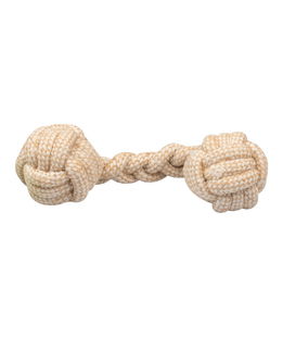 Gioco per cani in corda a forma di osso modello Dumbbell 25 cm