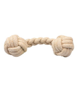 Gioco per cani in corda a forma di osso modello Dumbbell 40 cm