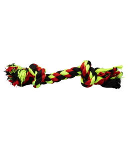 Gioco per cani in corda annodata multicolore da 26 cm