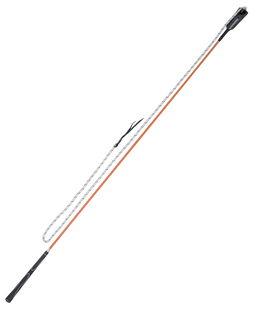 Frusta carrot stick rigida con punta in cuoio 150 cm