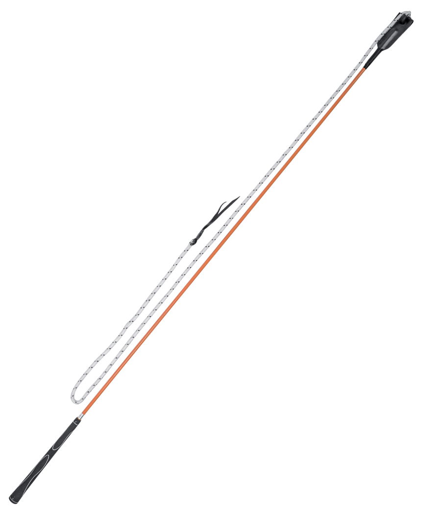 Frusta carrot stick rigida con punta in cuoio 150 cm