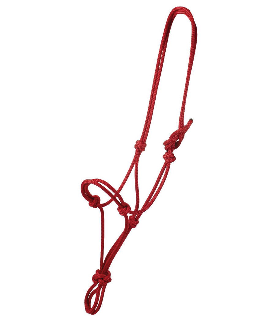 Cavezza in corda annodata tubolare Rope Halter soft control