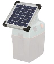 Pannello solare 4W per recinto elettrico di aiuto alla batteria a 9V