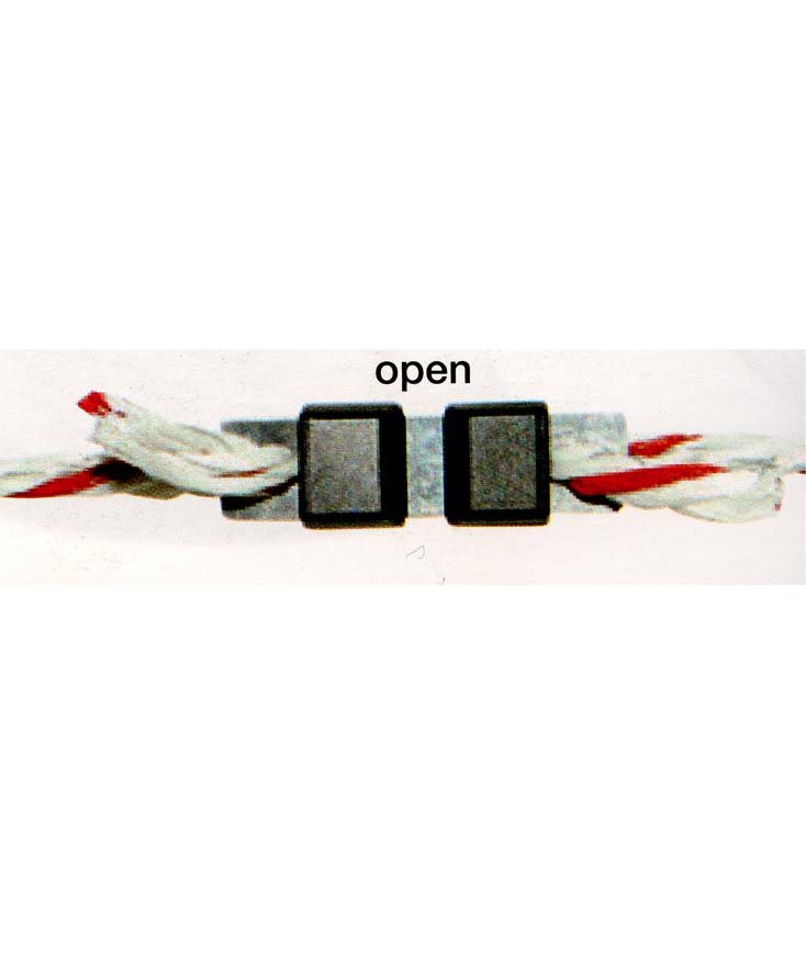 Giunzioni Litzclip per filo e corda con diametro massimo 6 mm conf. 5 pezzi - foto 1