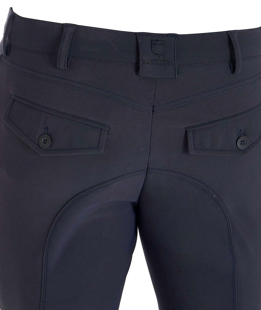 Pantaloni equitazione uomo modello Caspar con grip sulle ginocchia - foto 12