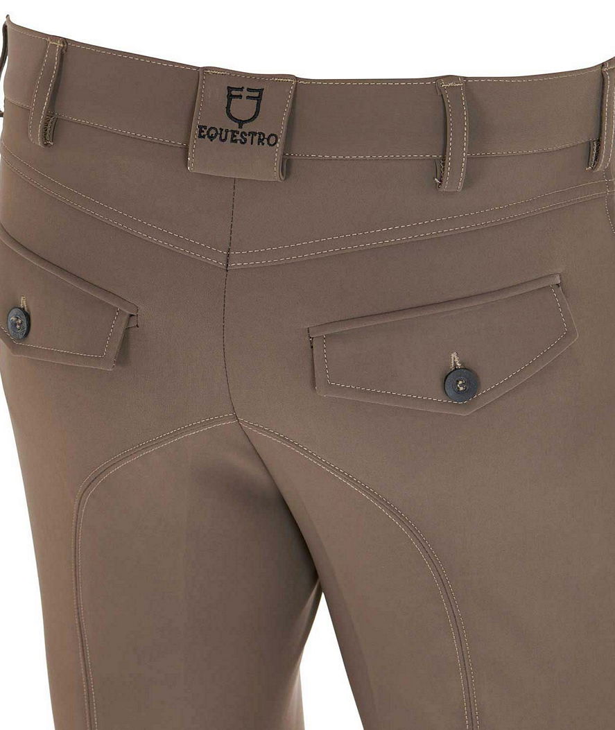 Pantaloni equitazione uomo modello Caspar con grip sulle ginocchia - foto 19