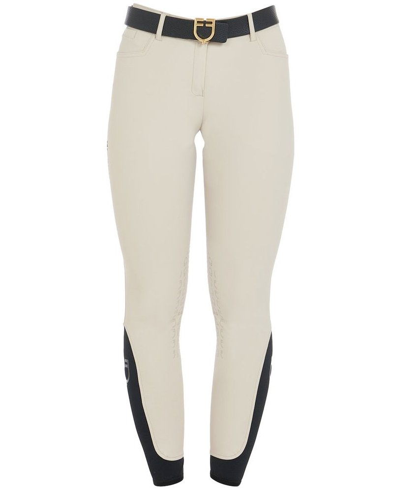 Pantaloni da equitazione donna modello Zenda con grip sulle ginocchia - foto 15